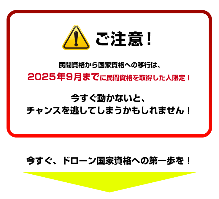 ご注意！